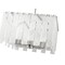 Z-Lite Viviana Chandelier, 8-Light, 19.75 In.W x 12 In.H, Polished Nickel/Alabaster 345P20-PN - alternate 6